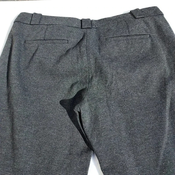 Anne Taylor Loft Marisa Size 4 Stretchable Fabric Business Dress Pants Grey - Picture 5 of 12